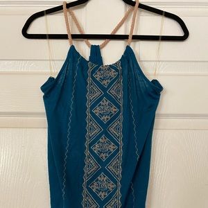 Twisted cord tank top